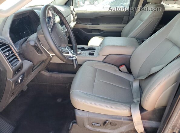 1FMJK1HT6MEA14301 2021 FORD EXPEDITION Gray Front interior view