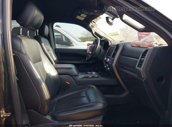1FMJK1HT9JEA15342 2018 FORD EXPEDITION MAX Черный Вид салона спереди