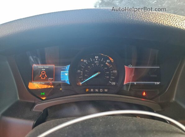 1FMJK1JT7GEF36899 2016 FORD EXPEDITION Белый Вид щитка приборов