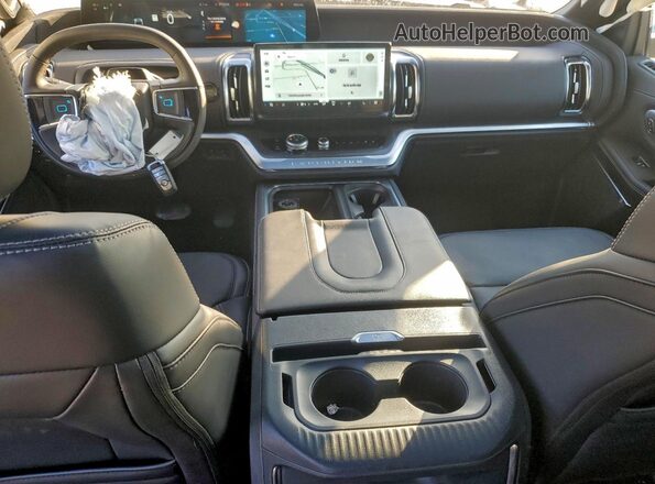 1FMJK1MG5SEA67609 2025 FORD EXPEDITION Black Widok deski rozdzielczej