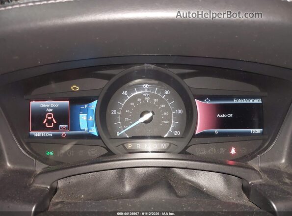 1FMJK1MT7GEF12324 2016 FORD EXPEDITION EL Black Widok tylnych siedzeń