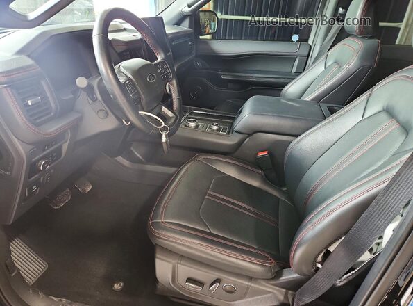 1FMJK2A84PEA60113 2023 FORD EXPEDITION Black Front interior view