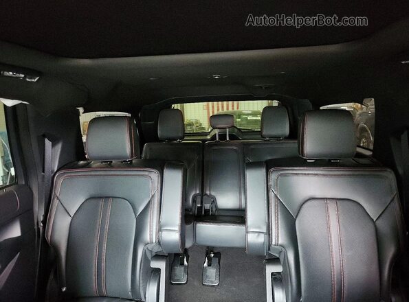 1FMJK2A84PEA60113 2023 FORD EXPEDITION Black Rear seats view
