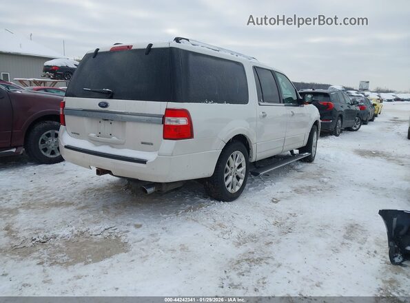 1FMJK2AT0HEA57165 2017 FORD EXPEDITION EL Белый Задняя правая четверть