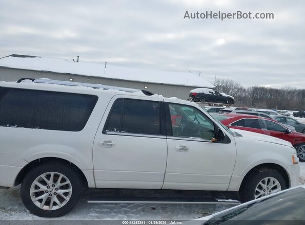 1FMJK2AT0HEA57165 2017 FORD EXPEDITION EL Белый Вид задней части салона