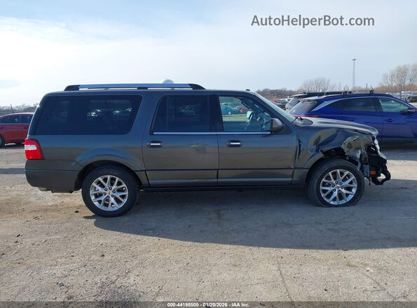 1FMJK2AT1HEA71544 2017 FORD EXPEDITION MAX Gray უკანა სალონის ხედი