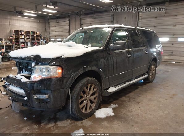 1FMJK2AT2HEA74758 2017 FORD EXPEDITION EL Black 