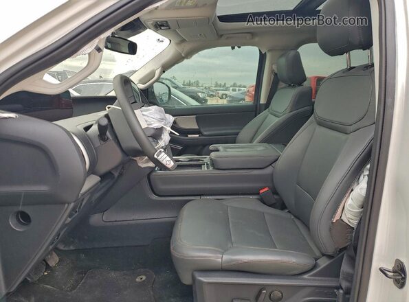 1FMJU1H83SEA54905 2025 FORD EXPEDITION White Widok wnętrza z przodu