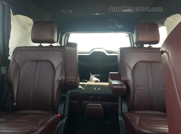 1FMJU2AT3NEA37689 2022 FORD EXPEDITION Black უკანა სავარძლების ხედი