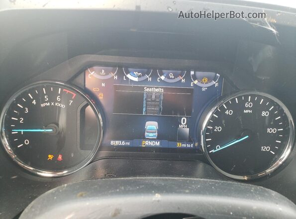 1FMJU2AT3NEA37689 2022 FORD EXPEDITION Black ხელსაწყოთა პანელის ხედი