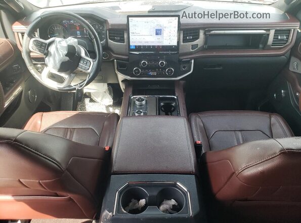 1FMJU2AT3NEA37689 2022 FORD EXPEDITION Black წინა პანელის ხედი