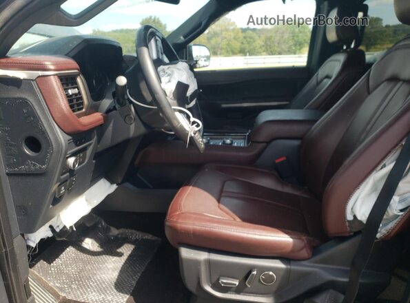 1FMJU2AT3NEA37689 2022 FORD EXPEDITION Black წინა სალონის ხედი