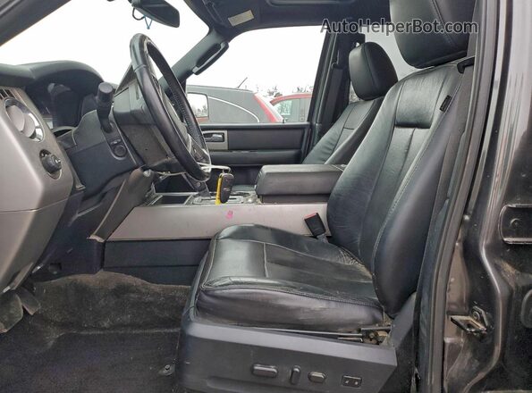 1FMJU2AT7GEF03062 2016 FORD EXPEDITION Угольный Вид салона спереди