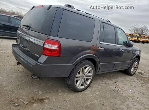 1FMJU2AT7GEF03062 2016 FORD EXPEDITION Угольный Задняя правая четверть