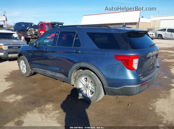 1FMSK7DHXLGC27831 2020 FORD FORD EXPLORER Синий Задняя левая четверть