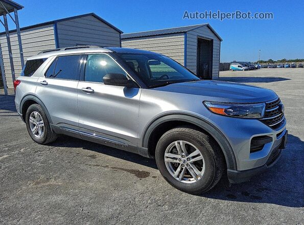 1FMSK7DHXNGA20374 2022 FORD FORD EXPLORER Silver Delantero derecho