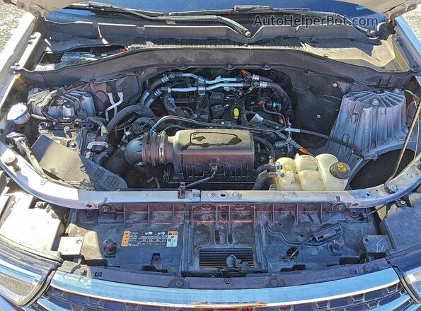 1FMSK7DHXNGA20374 2022 FORD FORD EXPLORER Silver Vista del compartimento del motor