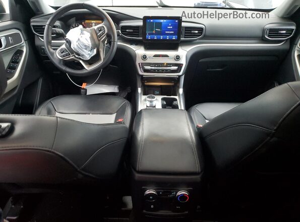 1FMSK8DH0NGA90083 2022 FORD FORD EXPLORER Black Вид панелі приладів