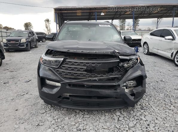 1FMSK8DH0NGA90083 2022 FORD FORD EXPLORER Black Вид спереду