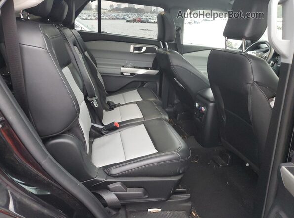 1FMSK8DH0NGA90083 2022 FORD FORD EXPLORER Black Вид задніх сидінь