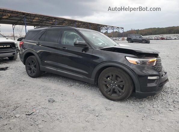 1FMSK8DH0NGA90083 2022 FORD FORD EXPLORER Black Передня права чверть