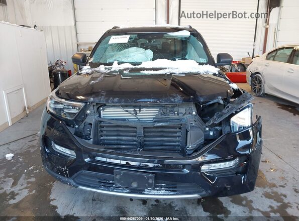 1FMSK8DH0NGC38510 2022 FORD FORD EXPLORER Black ხელსაწყოთა პანელის ხედი