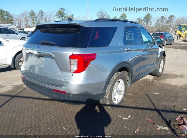 1FMSK8DH0RGA61964 2024 FORD FORD EXPLORER Silver Trasero derecho