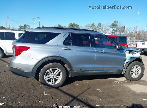 1FMSK8DH0RGA61964 2024 FORD FORD EXPLORER Silver Vista interior trasera
