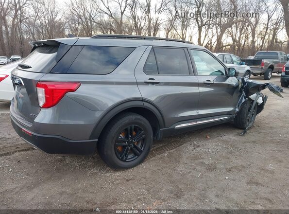 1FMSK8DH1RGA75310 2024 FORD FORD EXPLORER Gray Rear right