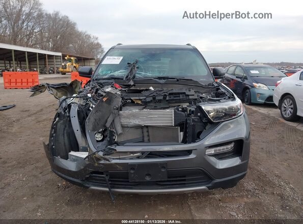 1FMSK8DH1RGA75310 2024 FORD FORD EXPLORER Gray Rear interior view