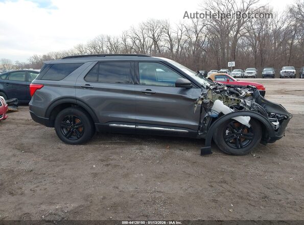 1FMSK8DH1RGA75310 2024 FORD FORD EXPLORER Gray 360 interior view