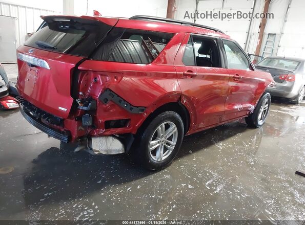 1FMSK8DH2LGA22297 2020 FORD FORD EXPLORER Красный Задняя правая четверть