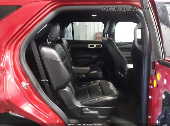1FMSK8DH2LGA22297 2020 FORD FORD EXPLORER Красный Вид наклейки с VIN-кодом