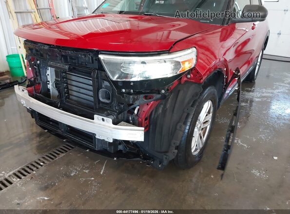1FMSK8DH2LGA22297 2020 FORD FORD EXPLORER Красный Вид спереди