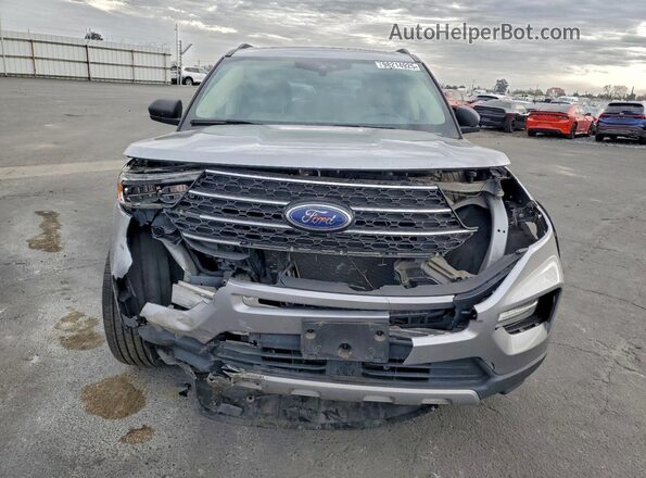 1FMSK8DH2LGB06264 2020 FORD FORD EXPLORER Silver Widok z przodu