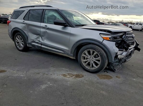 1FMSK8DH2LGB06264 2020 FORD FORD EXPLORER Silver Przód prawy