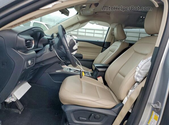 1FMSK8DH2LGB06264 2020 FORD FORD EXPLORER Silver Widok wnętrza z przodu