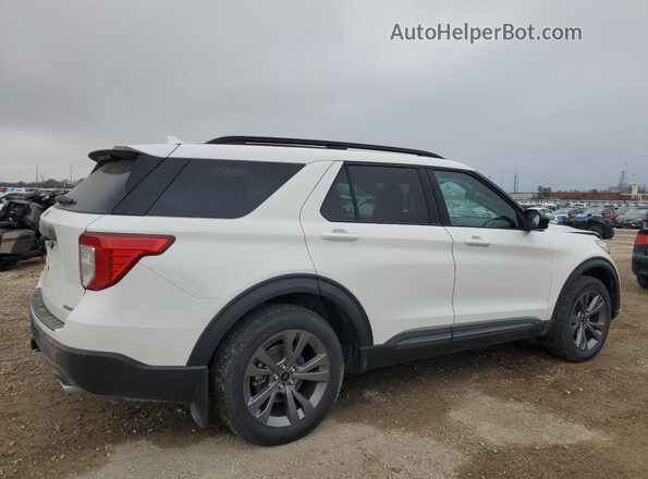 1FMSK8DH2RGA85053 2024 FORD FORD EXPLORER White Rear right