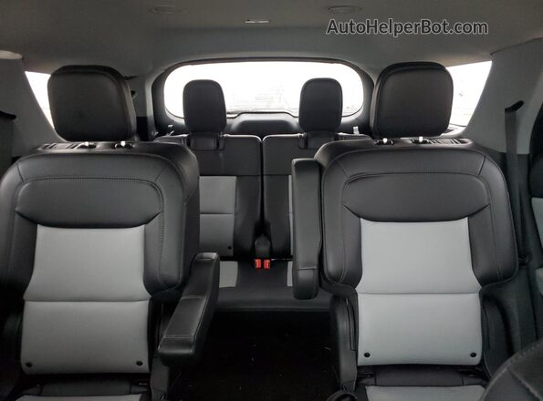 1FMSK8DH2RGA85053 2024 FORD FORD EXPLORER White Rear seats view