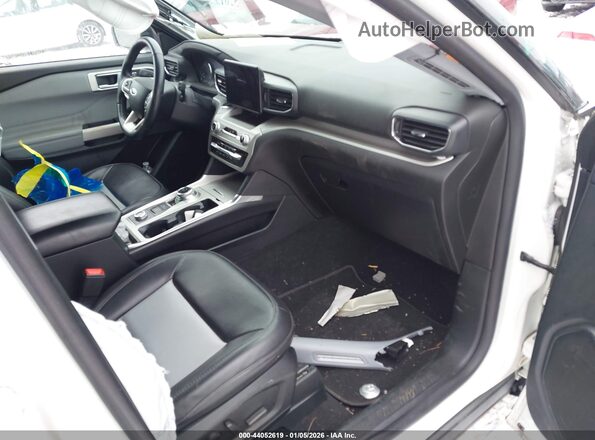 1FMSK8DH3NGA08119 2022 FORD FORD EXPLORER White Вид салону спереду