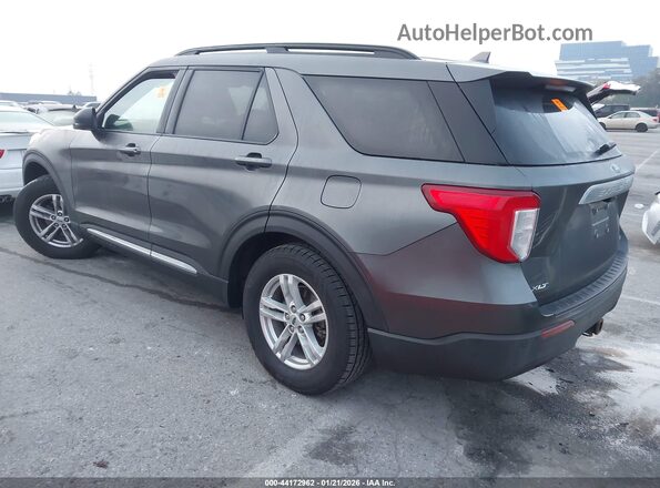 1FMSK8DH4LGA26187 2020 FORD FORD EXPLORER Gray Rear left