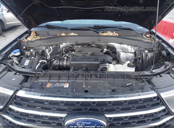 1FMSK8DH4LGA26187 2020 FORD FORD EXPLORER Gray Rear view