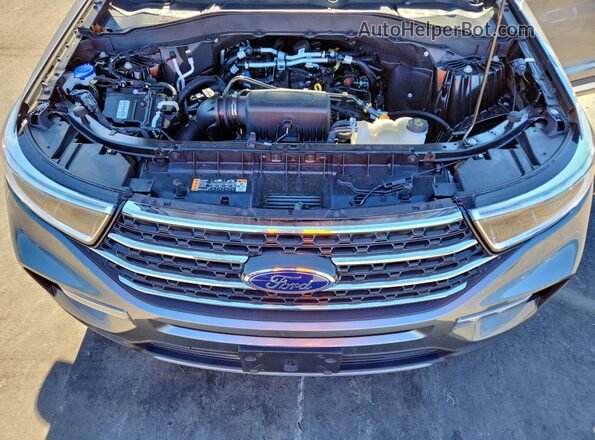 1FMSK8DH4RGA03646 2024 FORD FORD EXPLORER Gray Շարժիչի բաժամունքի տեսք