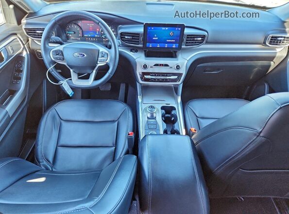 1FMSK8DH4RGA03646 2024 FORD FORD EXPLORER Gray Առջևի վահանակի տեսք