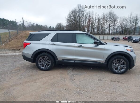 1FMSK8DH4RGA08555 2024 FORD FORD EXPLORER Silver Вид задньої частини салону