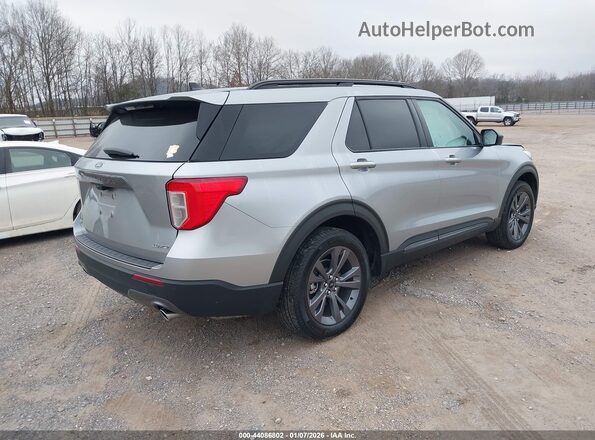 1FMSK8DH4RGA08555 2024 FORD FORD EXPLORER Silver Задня права чверть