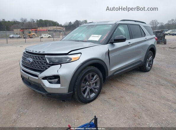 1FMSK8DH4RGA08555 2024 FORD FORD EXPLORER Silver Передня ліва чверть