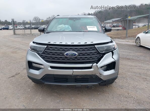 1FMSK8DH4RGA08555 2024 FORD FORD EXPLORER Silver Вид щитка приладів