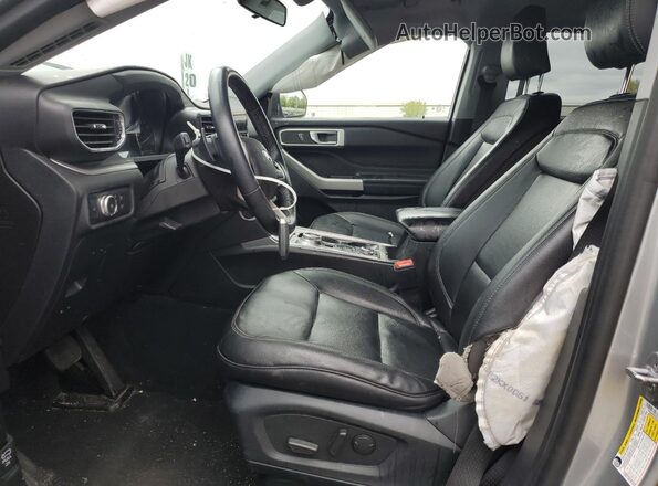 1FMSK8DH6MGA29531 2021 FORD FORD EXPLORER Silver Սալոնի դիմացի տեսք