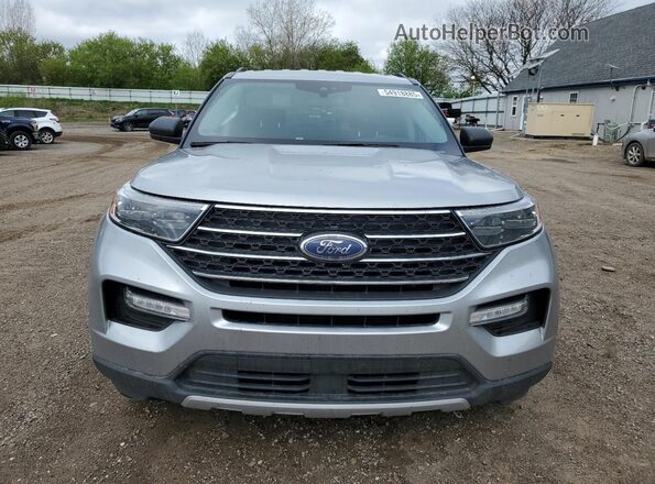 1FMSK8DH6MGA29531 2021 FORD FORD EXPLORER Silver Դիմացի տեսք